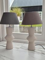 Lampen incl. Kap, Huis en Inrichting, Lampen | Tafellampen, Ophalen, Zo goed als nieuw, Overige materialen, Minder dan 50 cm