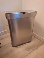 Simplehuman Prullenbak met Sensor (58L), Huis en Inrichting, Woonaccessoires | Prullenbakken, 50 tot 75 cm, Ophalen of Verzenden