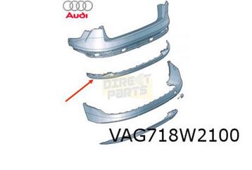 Audi E-tron (12/18-1/23) Achterbumper middendeel (Y9B brilli beschikbaar voor biedingen