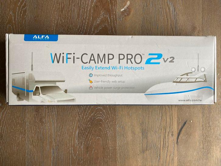 ALFA Network WIFI Camp Pro 2 v2, Computers en Software, WiFi-versterkers, Zo goed als nieuw, Ophalen of Verzenden