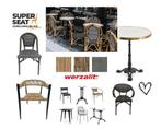 Horeca terrasstoelen stapelstoelen terrasmeubilair, Nieuw