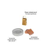 Mooie set amberblokjes, Ophalen, Zo goed als nieuw, Overige materialen, Minder dan 25 cm