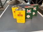 Vintage Olie Blikken Kroon-Oil & Castrol, Auto diversen, Onderhoudsmiddelen, Ophalen of Verzenden