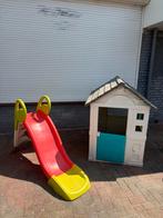 Smoby glijbaan tuinhuis, Ophalen of Verzenden, Zo goed als nieuw, Kunststof