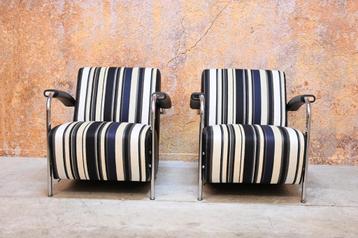 ZGANieuw 2 Leolux Scylla design fauteuils beschikbaar voor biedingen
