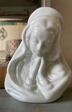 Prachtige Maria waxinelichthouder kandelaar porselein NIEUW, Verzamelen, Religie, Ophalen of Verzenden, Zo goed als nieuw, Beeld(je)