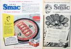 19 vintage advertenties reclames Unox Smac 1956-60, Verzamelen, Merken en Reclamevoorwerpen, Ophalen of Verzenden, Gebruikt, Overige typen