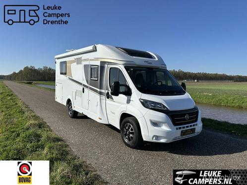 Carado Hymer T449 Queensbed & hefbed, Caravans en Kamperen, Campers, Bedrijf, tot en met 2, Half-integraal, Carado, Diesel, Handgeschakeld