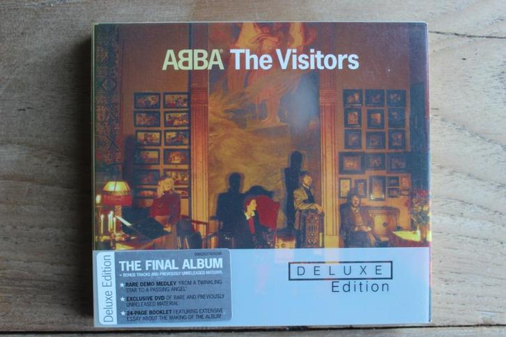 ABBA - The Visitors - DELUXE EDITION CD + DVD!!!!!!, Cd's en Dvd's, Cd's | Pop, Zo goed als nieuw, 2000 tot heden, Boxset, Ophalen of Verzenden