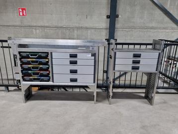Bedrijfswageninrichting bestelauto VW Caddy Opel Combo etc. beschikbaar voor biedingen