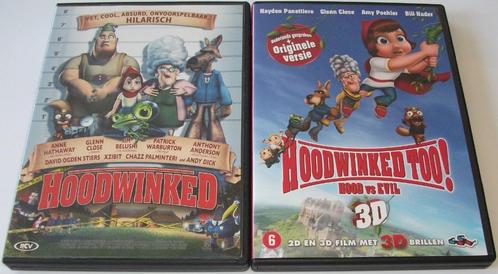 Dvd *** HOODWINKED *** 2 stuks, Cd's en Dvd's, Dvd's | Kinderen en Jeugd, Zo goed als nieuw, Film, Komedie, Vanaf 6 jaar, Ophalen of Verzenden