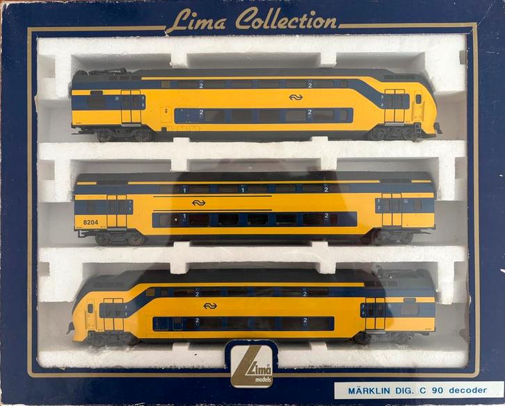 Lima Interregio IC Wisselstroom digitaal, Hobby en Vrije tijd, Modeltreinen | H0, Zo goed als nieuw, Treinset, Wisselstroom, Lima