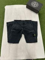 Stone Island Cargo spijkerbroek met badge, Zwart, W32 (confectie 46) of kleiner, Ophalen of Verzenden, Stone Island