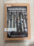 Samenlevingen: Inleiding sociologie - 8e druk, Nico Wilterdink, Zo goed als nieuw, Gamma, HBO