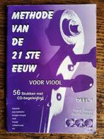 Methode van de 21e Eeuw voor Viool deel 1, Ophalen of Verzenden, Zo goed als nieuw, Les of Cursus, Klassiek