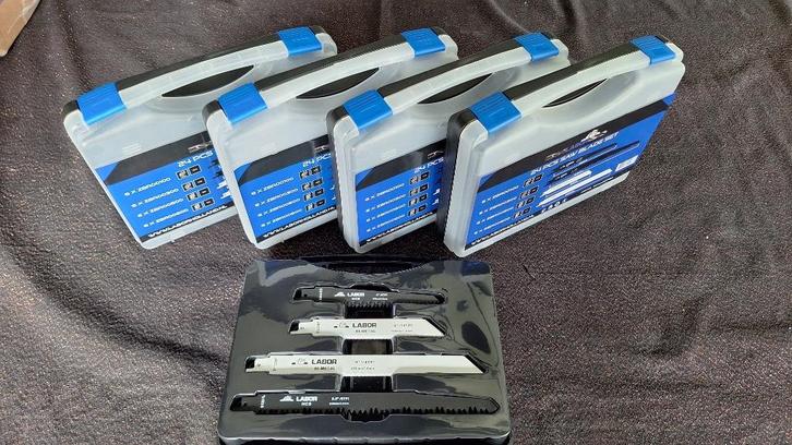 Labor Reciprozagen set 24x schrobzagen in koffer! NIEUW!, Auto diversen, Autogereedschap, Nieuw, Ophalen of Verzenden