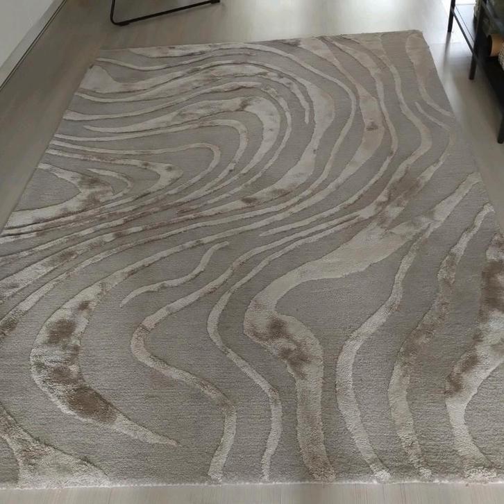 Westwing vloerkleed Winola taupe 160x230 cm, Huis en Inrichting, Stoffering | Tapijten en Kleden, Nieuw, 150 tot 200 cm, 200 cm of meer
