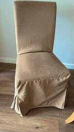Bergmund ikea eetkamerstoel met  SOFERIA hoes kaya mustard, Ophalen of Verzenden, Zo goed als nieuw, 75 tot 100 cm, Stof