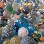 Vintage knikkers groot en klein, Ophalen, Gebruikt