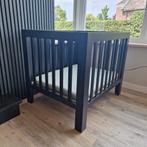 Zwarte baby box incl accessoires, Kinderen en Baby's, Boxen, Ophalen, Gebruikt, Rechthoekig, In hoogte verstelbaar