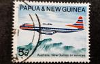 Papua vliegtuig, Postzegels en Munten, Postzegels | Thematische zegels, Ophalen of Verzenden
