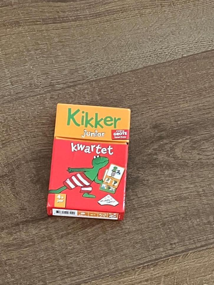 Kikker junior kwartet, Verzamelen, Speelkaarten, Jokers en Kwartetten, Gebruikt, Kwartet(ten), Ophalen