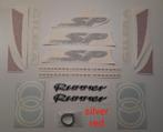 Stickerset Gilera Runner SP silver&red (zilver rood), Motoren, Ophalen of Verzenden
