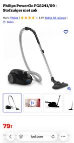 Philips PowerGo FC8241/09-Vacuum Cleaner with Bag - Like New, Ophalen of Verzenden, Zo goed als nieuw