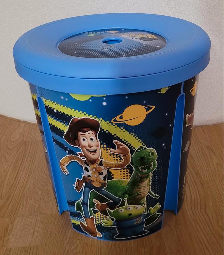 Toy story opbergton, Verzamelen, Disney, Zo goed als nieuw, Beeldje of Figuurtje, Overige figuren, Ophalen of Verzenden