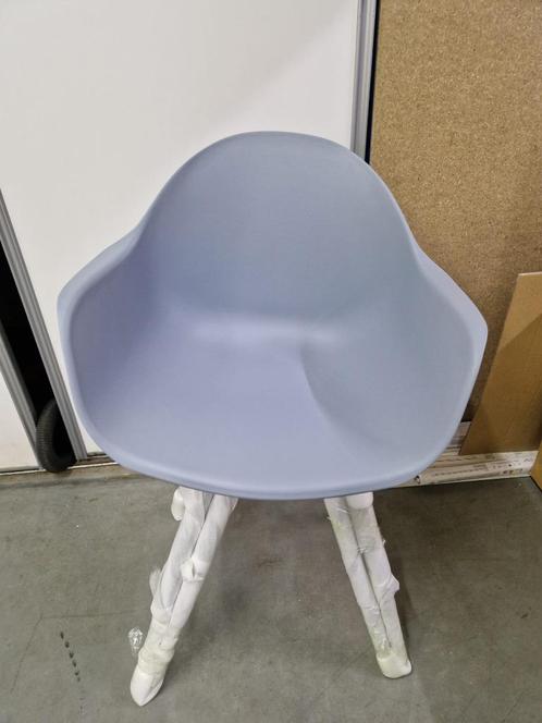 Set van 2 stoelen, Huis en Inrichting, Stoelen, Nieuw, Twee, Kunststof, Metaal, Grijs, Ophalen