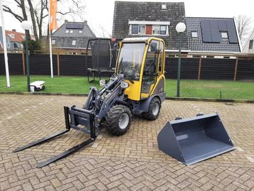 Eurotrac W11 IC shovel - Cabine - Incl. bak en palletvork