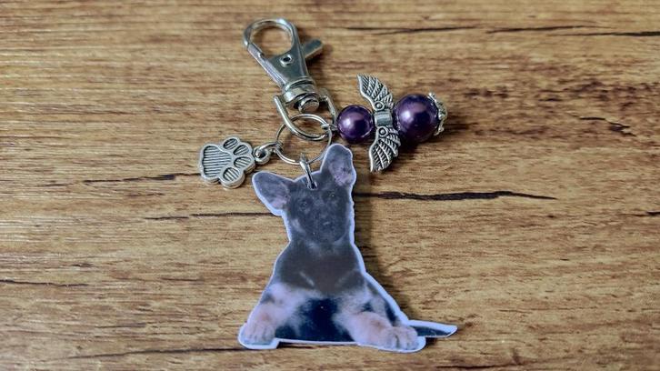 ACTIE -20% Tashanger Duitse herder met beschermengeltje, Sieraden, Tassen en Uiterlijk, Tassen | Damestassen, Nieuw, Handtas, Overige kleuren