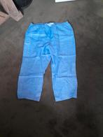 Exelle linnen zomerbroek 54/56 elastische taille, Kleding | Dames, Grote Maten, Ophalen of Verzenden, Zo goed als nieuw, Broek of Spijkerbroek