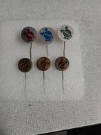 Diverse metalen speldjes van chocolade merk" DROSTE", Ophalen of Verzenden, Gebruikt, Overige onderwerpen