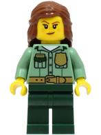 nieuwe lego cty1528 city park ranger female minifiguur, Lego, Lego, Lego, Nieuw