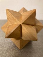 Houten Puzzel Ster, 10 tot 50 stukjes, Ophalen of Verzenden, Zo goed als nieuw, Van hout