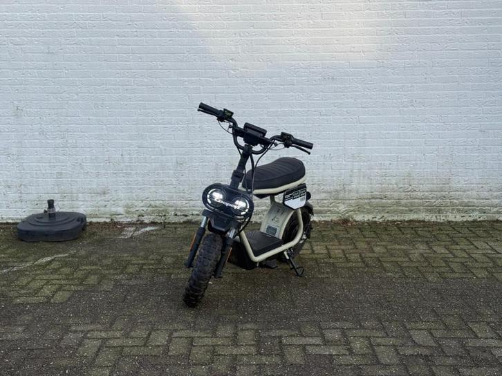 Coopop Ruged Elektrisch Bruin 2025, Fietsen en Brommers, Brommers | Overige merken, Gebruikt