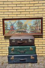 Vintage Borduur Wanddecoratie  ( Handmade), Ophalen, Gebruikt