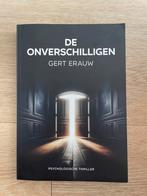 De Onverschilligen van Gert Erauw, Ophalen of Verzenden, Zo goed als nieuw, Gert Erauw, België