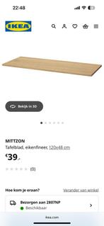Mittzon tafelblad bureau blad eiken, Huis en Inrichting, Bureaus, Ophalen of Verzenden, Nieuw