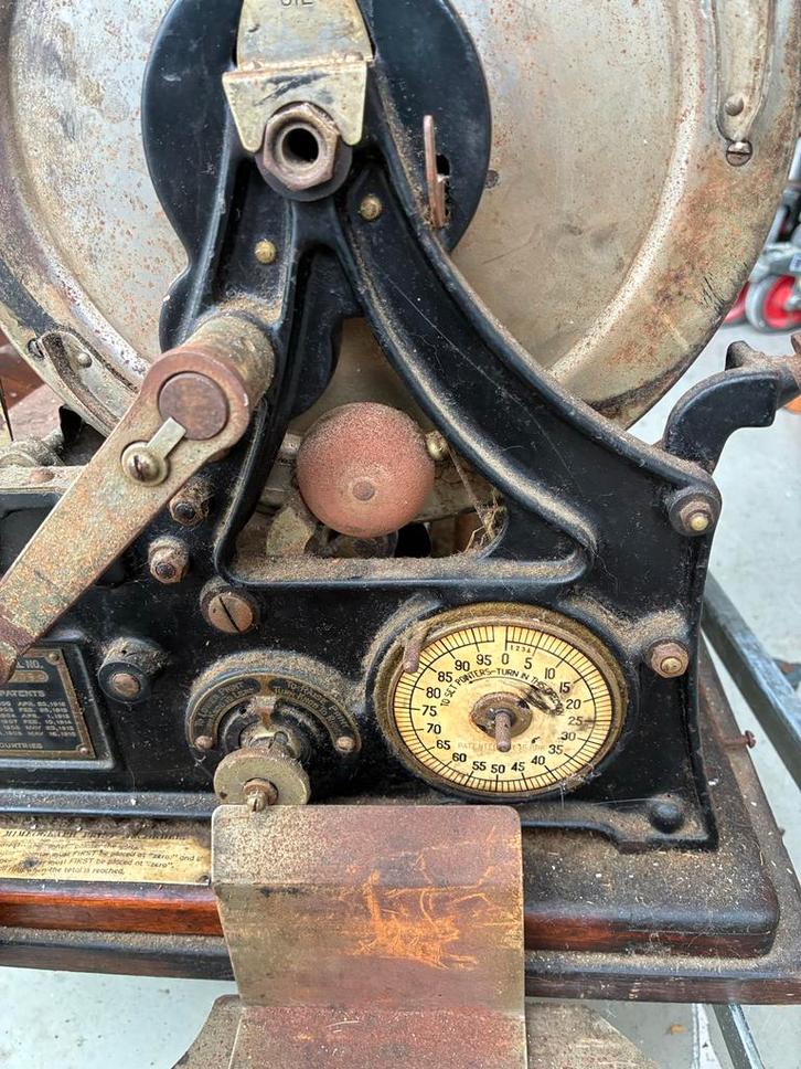 Antieke Stencilmachine, Antiek en Kunst, Antiek | Gereedschap en Instrumenten, Ophalen