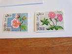 3022 dubai geranium en roos, Postzegels en Munten, Postzegels | Azië, Verzenden, Oost-Azië