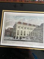 oud lijstje met afbeelding amsterdamse weeshuis, Antiek en Kunst, Ophalen of Verzenden