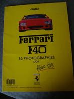 Ferrari f40/ 16 platen van 40-30 cm, Ophalen of Verzenden, Nieuw, Auto's