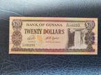 Guyana 20 Dollar unc, Ophalen of Verzenden, Overige landen, Los biljet