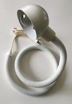 Snake buigbare bureaulamp wit 80s, Huis en Inrichting, Lampen | Tafellampen, Ophalen of Verzenden, Gebruikt, Minder dan 50 cm
