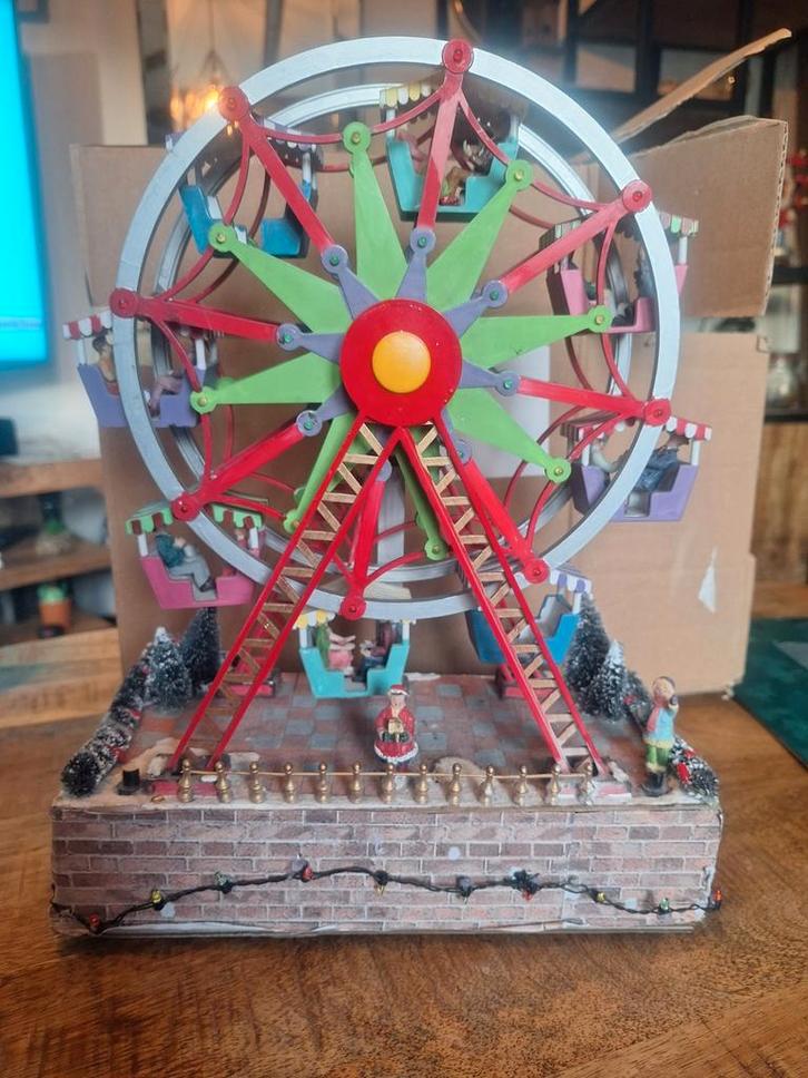 Lemax Stardust Reuzenrad - Kerstdorp, Diversen, Kerst, Ophalen of Verzenden
