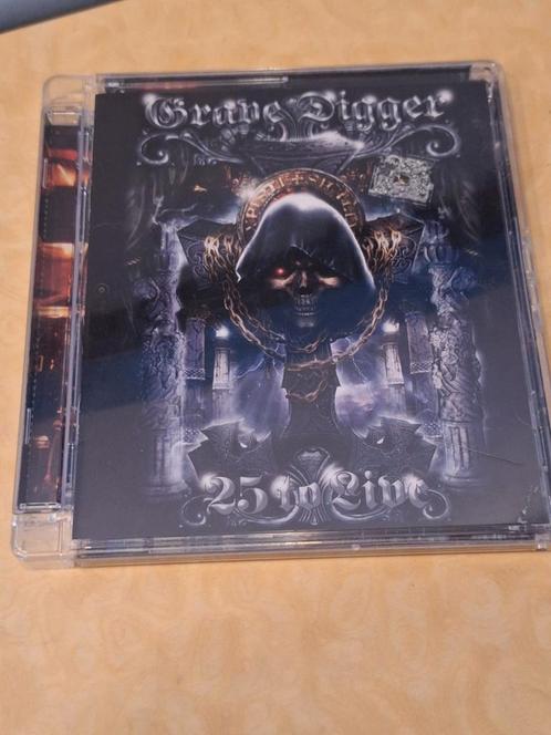 Grave Digger 25 To Live, Cd's en Dvd's, Cd's | Hardrock en Metal, Gebruikt, Ophalen of Verzenden