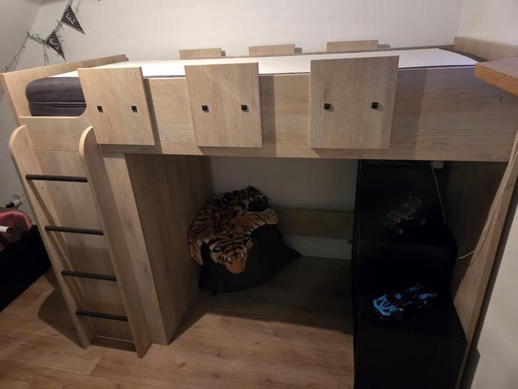 Kasteel Hoogslaper, Kinderen en Baby's, Kinderkamer | Stapelbedden en Hoogslapers, Zo goed als nieuw, Hoogslaper, Ophalen