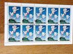 Mooie postfris blok met 10 postzegels, Noord-Korea 1985., Verzenden, Dier of Natuur